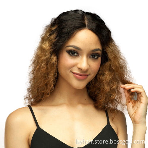 Wholesale Ombre Deep Curly Sangita  Brazilian Human  Hair In China, Human Hair Cheap Brazilian Hair Weave in Angola